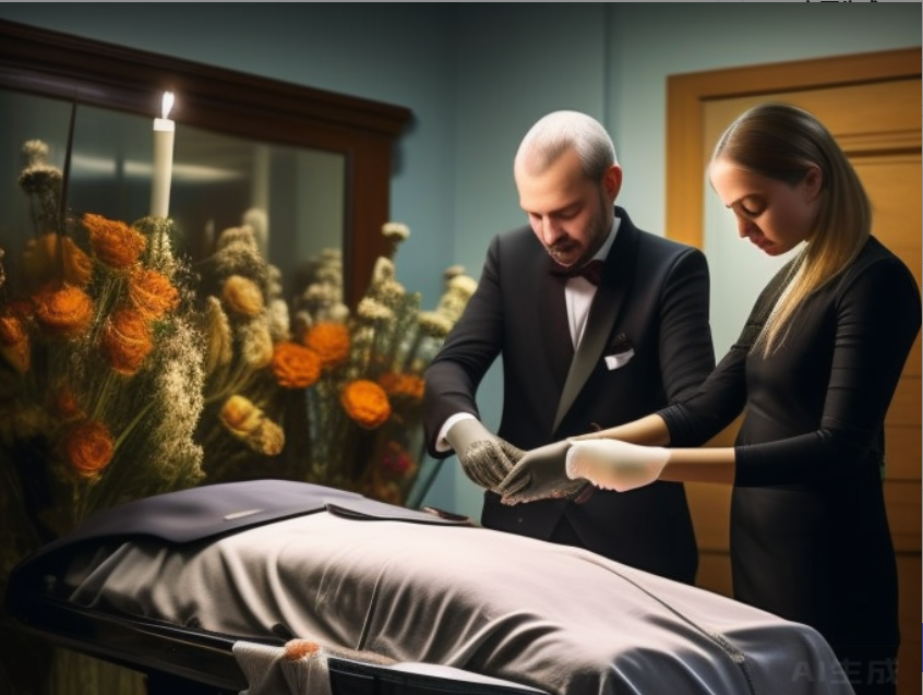 井陉矿区遗体运输整理